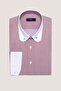 Striped Baby Collar Pin Shirt