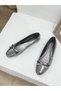 25K850 Bow-Tie Genuine Leather Orthopedic Ballet Flats for Women - 3