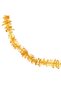 Damla Amber Lemon Color Adult Women's Necklace-Bracelet Set Baroque - 7