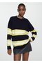 Striped Knitwear Sweater
