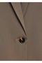 Mini Houndstooth Print Fabric Blazer - 7