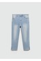 Capri Jeans with Side Slits - 3