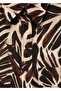 Draped patterned shirt - 6