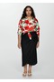 Shirt with pattern and bow - 8
