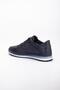 Genuine Leather Printed Leather Buckle Navy Blue Men's Daily Casual Shoes - 6