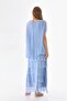 Italian Size 2 Slimming Half Sleeve Layered Silk Dress - 5