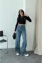 Blue Washed Cargo Jeans - 2
