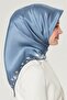 Silk Scarf Nostalgia - 8553-82 Baby Blue Twill - 2