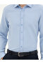 Cobalt Blue Slim Fit Long Sleeve Shirt 50285594-Vr032 - 6