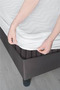 220X200 cm Double Size Liquid-Proof Mattress Cover Fitted Quilted Mattress Protector Mattress Cover - 3