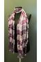 180X65 cm Plaid Purple Women's Scarf Shawl - 2