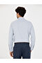 Gray Slim Fit Long Sleeve Shirt 50277784-Vr024 - 5