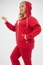 Women's Large Size Hooded Pocket Detailed Tracksuit Set 8139-25 - 3