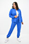 Women's Plus Size Snap Closure Detailed Tracksuit Set 8132-25 - 2