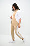 Women's Plus Size Shirt Collar Zipper Tracksuit Set 8141-25 - 2