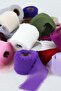 2.5 cm Off White Color Frayed Edge Chiffon Ribbon 5 Meters - 3