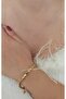 Stainless Anti-Tarnish Steel Barley Chain Bracelet - 5