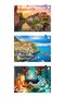 3 PIECES 1000 PIECES PUZZLE - COLMAR and FIRE AND WATER and CINQUE TERRE - 3