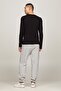 Men's Black Sweatshirt with Brand Logo Suitable for Daily Use Mw0mw10804-Bds - 4