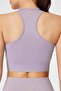 Gela Double Layer Compress Sport Bra Pastel Purple - 4