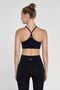 Pine Adjustable Thin Strap Bra Black - 3