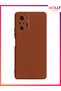 Velvet Silicone Case with Brown Liquid Inside for Xiaomi Redmi Note 10 Pro