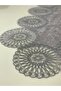 Anglez الحبل المخملي المطرز عداء رمادي - 3