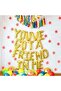 Letter g Foil Gold Color Balloon Small 35 cm - 3