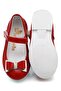 Bow Stone Detail Baby Ballerina Red - 6