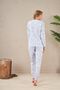 23569 Women's Patterned Pajama Set - 4