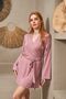 25111 Women's Long Sleeve Short Dressing Gown - 5
