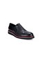 3614 Black Genuine Leather Eva Flat Sole Men's Daily Casual Classic Shoes - 2
