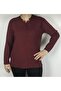 Sports Mother's Bluz with Stone Collar and Buttons