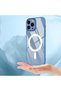 Apple iPhone 13 Pro Max Case Metal Lens Protection Magsafe 1.5 mm Ultra Thin Premium Chrome Cover - 6