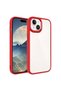 Apple iPhone 15 Plus Case Premium Quality Metal Lens Frame Transparent Back Panel Chromed Case - 2