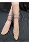 Parla Sparkling Tulle Bridal Socks Evening Dress Socks Black-Silver - 3