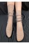Parla Sparkling Tulle Bridal Socks Evening Dress Socks Black-Silver - 8