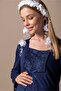 Prenatal and Postnatal Cotton Maternity and Nursing Pajama Set Effortt - Navy Blue - 5