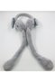 Women's Animated Rabbit Eared Plush - 4