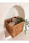 30cm Square Khaki Wicker Organizer - Medium (26-50 Diameter) Basket/Organizer - 5