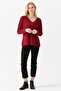 Women's V-Neck Embroidered Buttoned Thin Cardigan