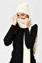Women's Knitwear Aphrodite Scarf Bone - 5