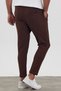 New Season Men's Grass Detailed Boyfriend Mold Double Leg Brown Trousers Mz22022 - 5