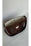 Canvas Brown Snap Fastener Bag Adjustable Cross Strap Women's Hand and Shoulder Bag L:30 W:35 W:10 cm - 2