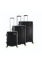 Globe Luggage Set 3 pc Black