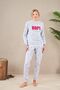 23569 Women's Patterned Pajama Set