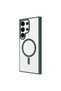 Samsung Galaxy S24 Ultra Case Metal Lens Protection Magsafe 1.5 mm Ultra Thin Premium Chrome Cover