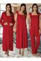 Effortt Maternity Pajamas Nightgown Set with Dressing Gowns 2305 - 4