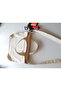 Natural Canvas Fabric Double Handle Zipper Bag - 5