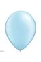 Elsa Anna Birthday Frozen Blue White Silver Metallic Shiny Balloon 50 Pcs and 2.5 m Balloon Chain - 2